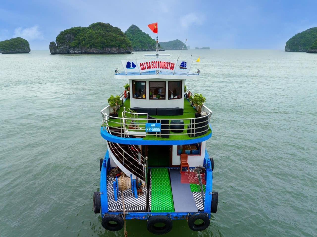 Gia Cat Long Boutique Cat Ba Hotel Chan Chau 外观 照片